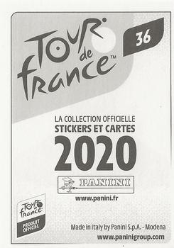 2020 Panini Tour de France #36 Alexis Vuillermoz Back